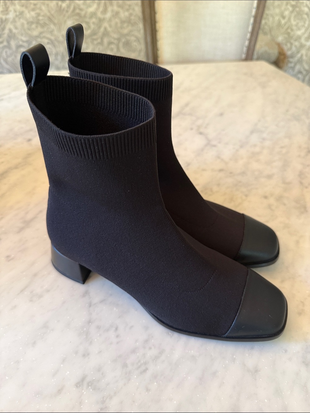 VIVAIA Regina Pro (or Ryan Pro) Square-Toe Ankle Boot